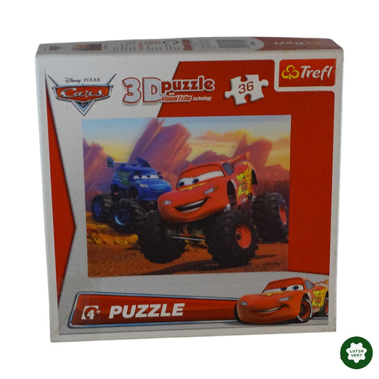 3D puzzle « Cars ». 36 pièces. d'occasion TREFL - Dès 4 ans | Ref 9976