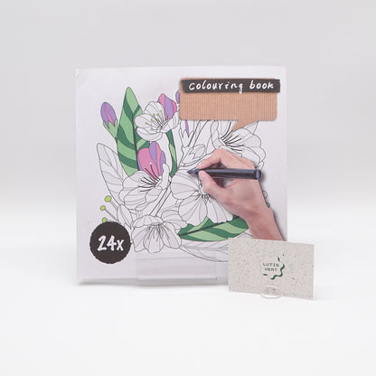 Colouring Book Flowers d'occasion NINGBO LINKYO - Dès 8 ans | Ref 12768