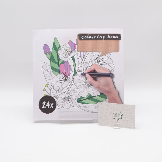 Colouring Book Flowers d'occasion NINGBO LINKYO - Dès 8 ans | Ref 12768