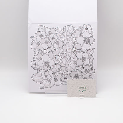 Colouring Book Flowers d'occasion NINGBO LINKYO - Dès 8 ans | Ref 12768