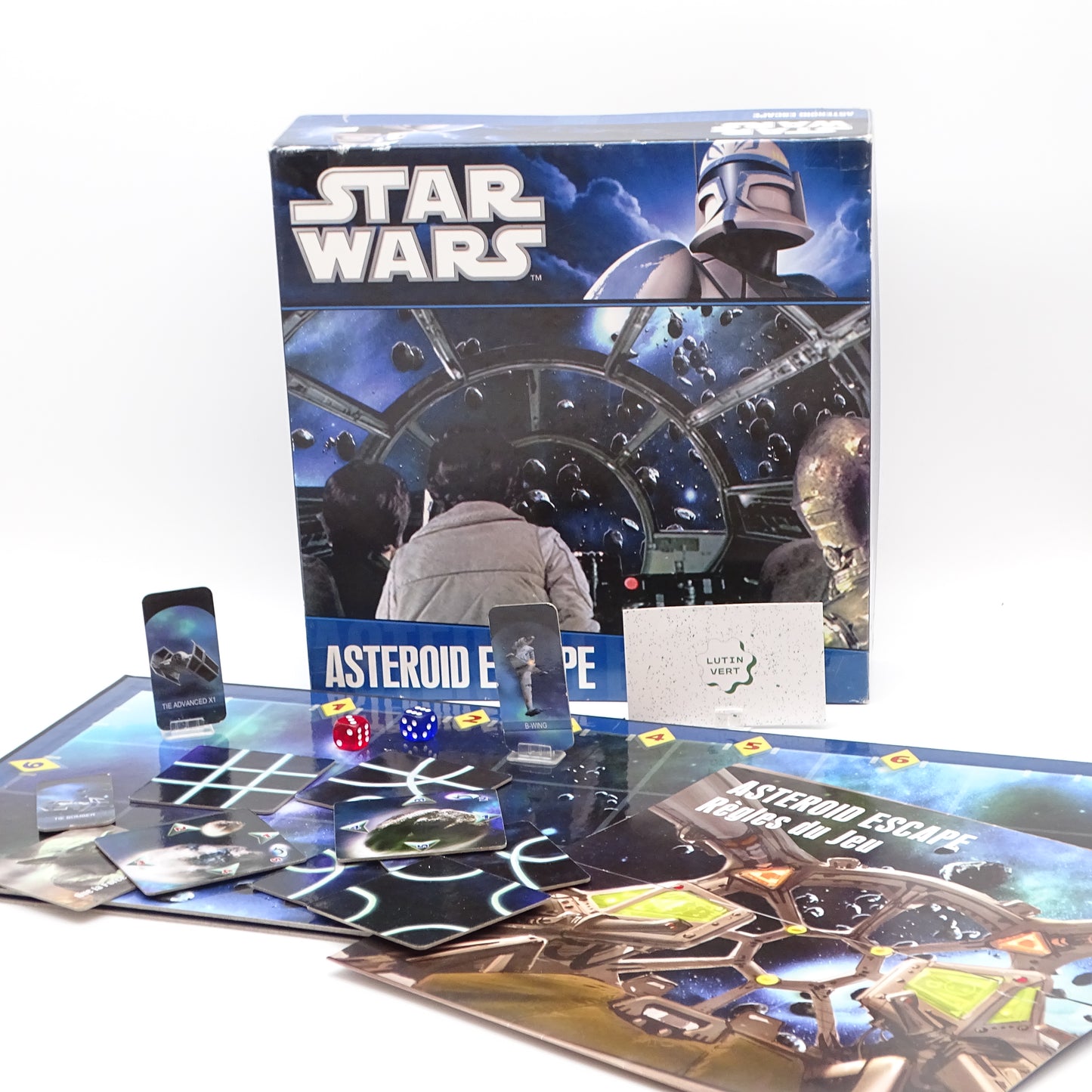 Star Wars Asteroid Escape, jeu de plateau d'occasion LUCAS FILM - Dès 8 ans | Ref 10772