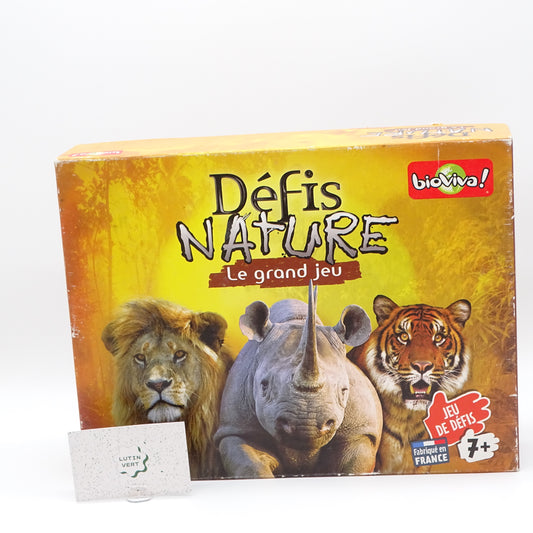 Défis nature le grand jeu d'occasion BIOVIVA - Dès 7 ans | Ref 14004