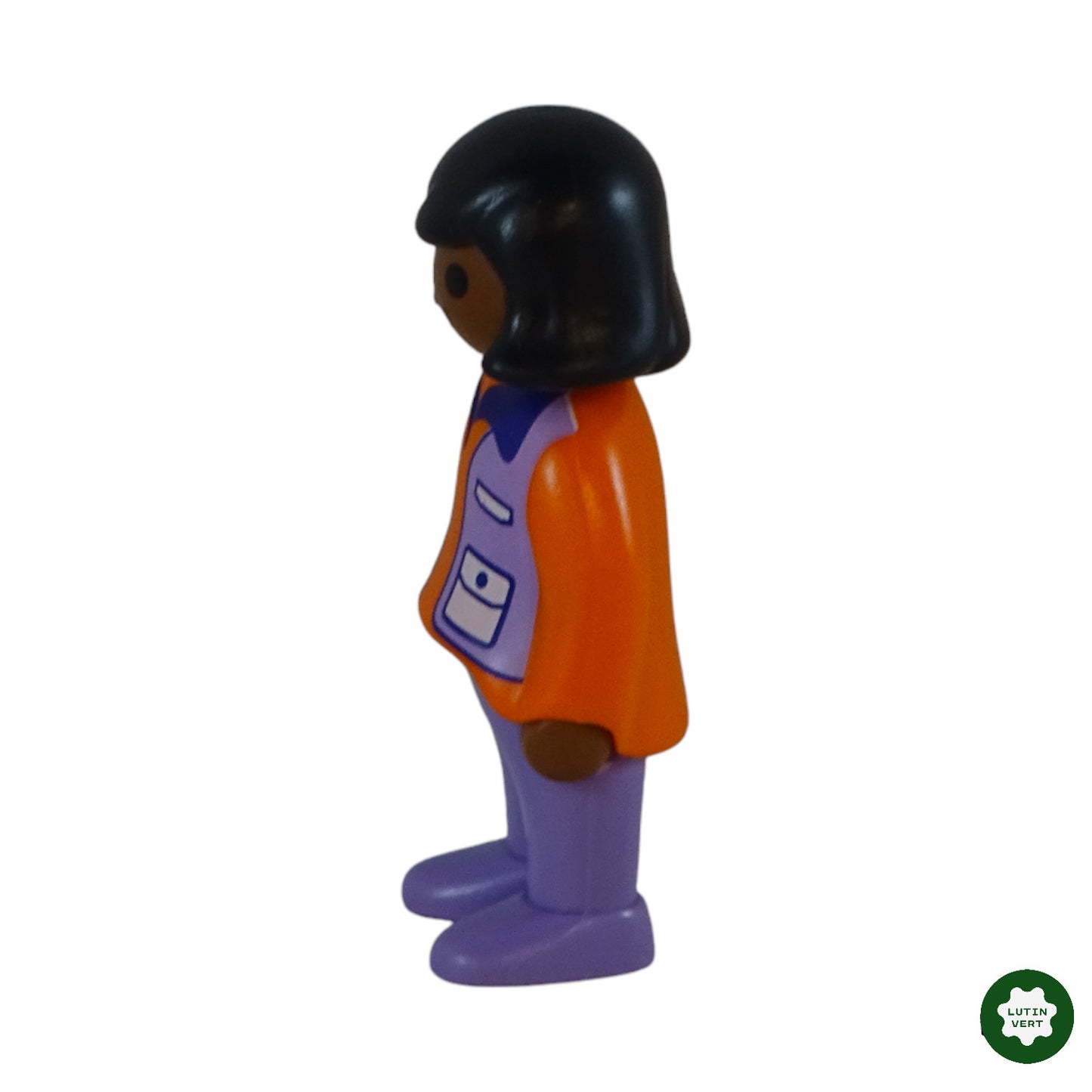 Personnage fille tenue violette d'occasion PLAYMOBIL 123 - Dès 18 mois | Ref 9750