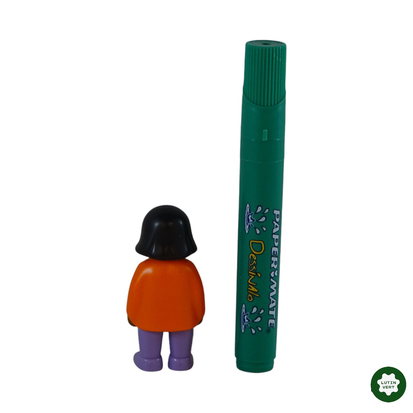 Personnage fille tenue violette d'occasion PLAYMOBIL 123 - Dès 18 mois | Ref 9750