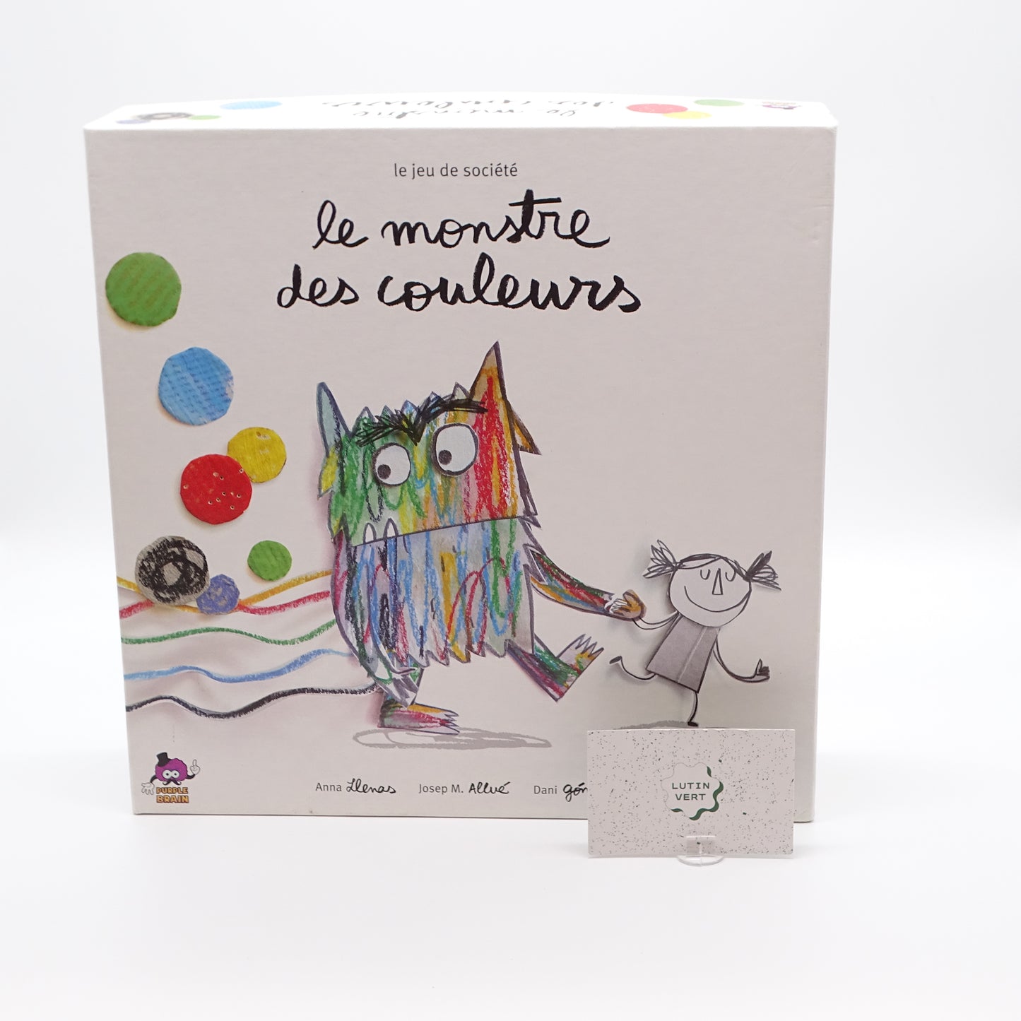 Le Monstre des Couleurs d'occasion PURPLE BRAIN - Dès 3 ans | Ref 14023