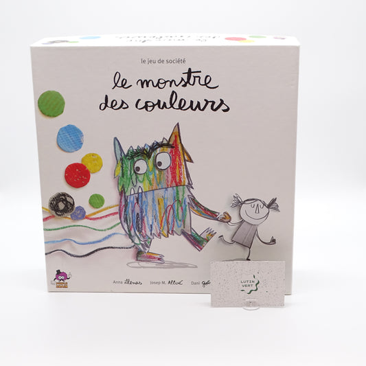 Le Monstre des Couleurs d'occasion PURPLE BRAIN - Dès 3 ans | Ref 14023