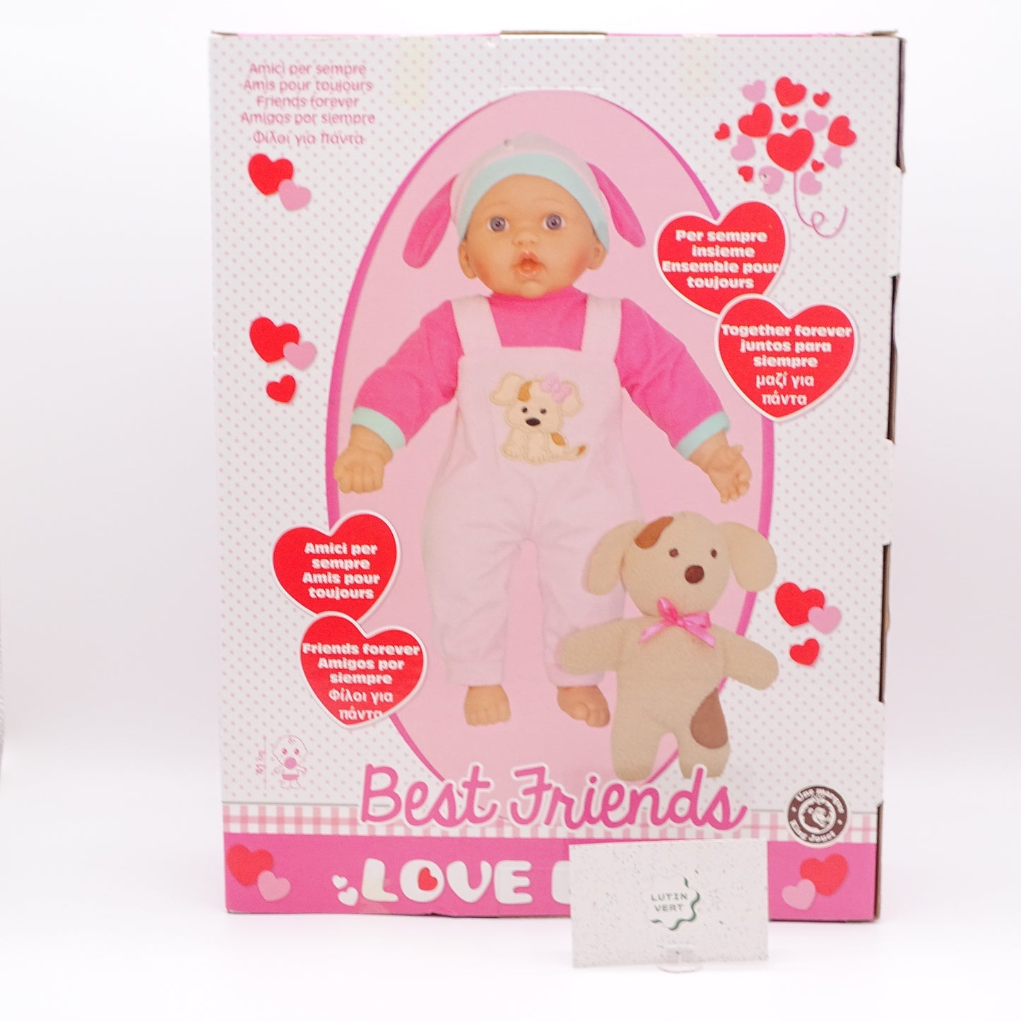Poupon « Love bébé - best friends d'occasion KING JOUET - Dès 2 ans | Ref 14025