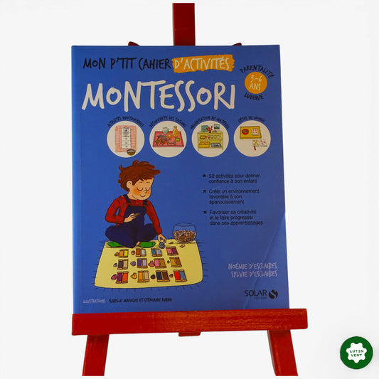 « Mon p’tit cahier d’activités Montessori » d'occasion SOLAR - Dès 3 ans | Ref 9997
