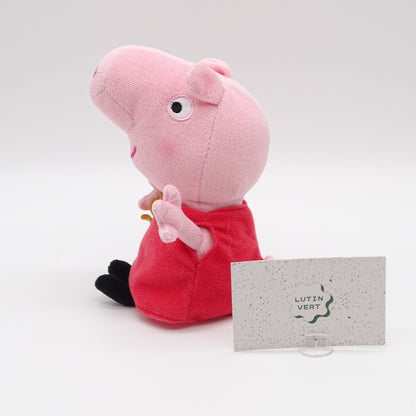 Peluche Peppa Pig et son Doudou d'occasion TY - Dès 3 ans | Ref 14039