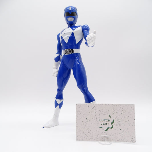 Figurine Power Ranger Bleu d'occasion HASBRO - Dès 4 ans | Ref 14037