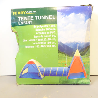 Tente Tunnel Enfant d'occasion FERRY - Dès 3 ans | Ref 14036