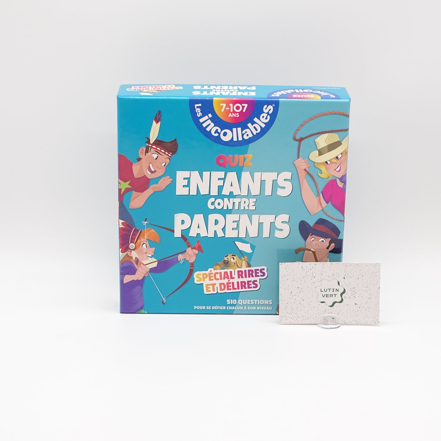 Quiz Enfants contre Parents d'occasion PLAYBAC - Dès 7 ans | Ref 14050