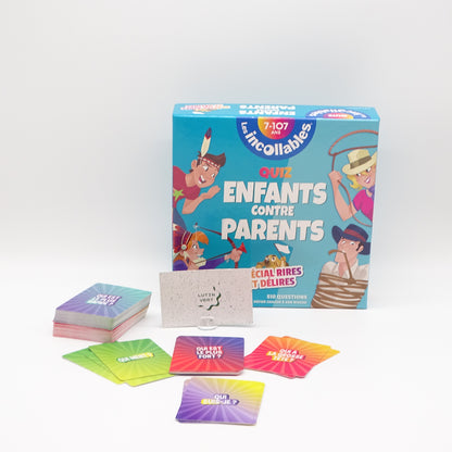Quiz Enfants contre Parents d'occasion PLAYBAC - Dès 7 ans | Ref 14050