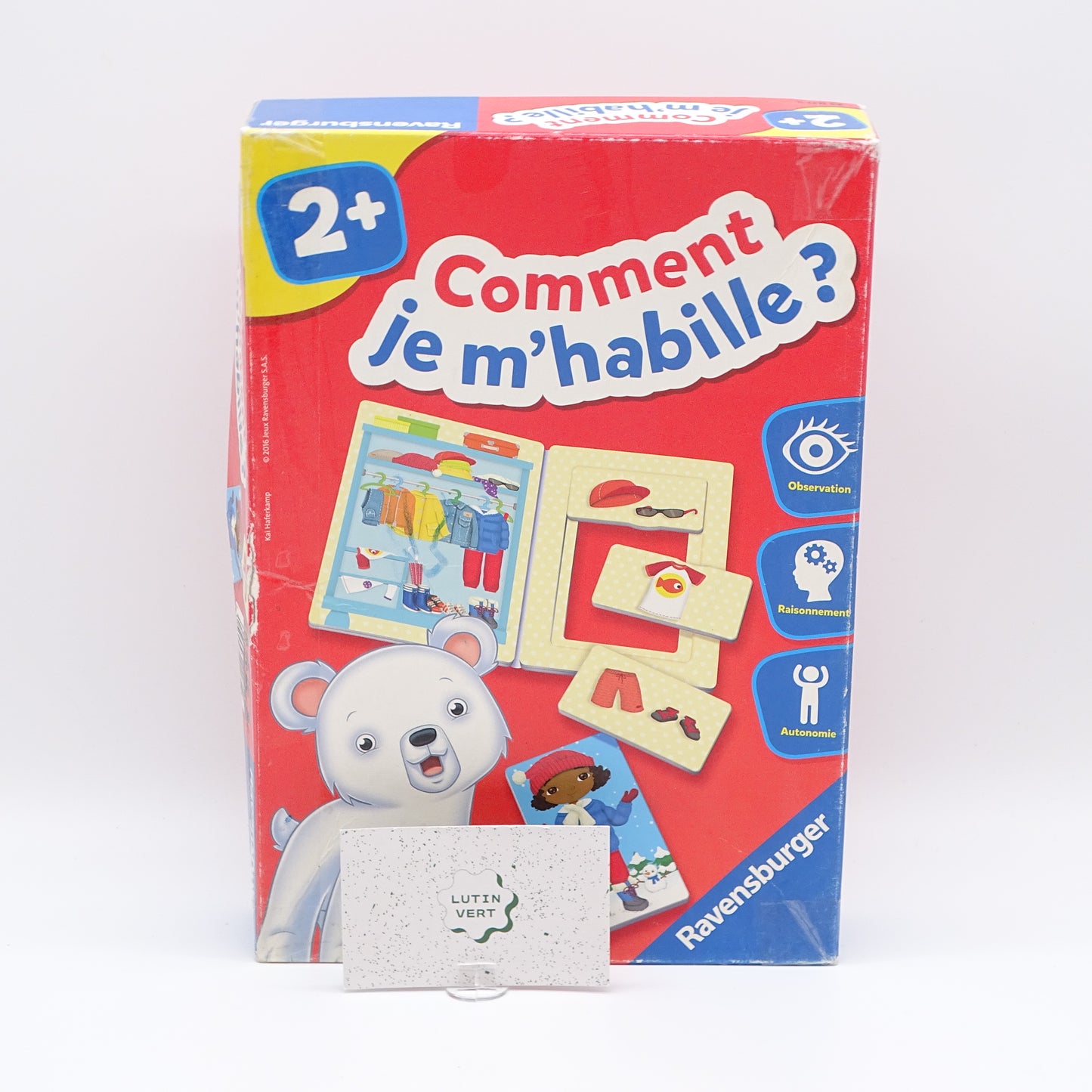 Comment je m’habille ? d'occasion RAVENSBURGER - Dès 2 ans | Ref 14061
