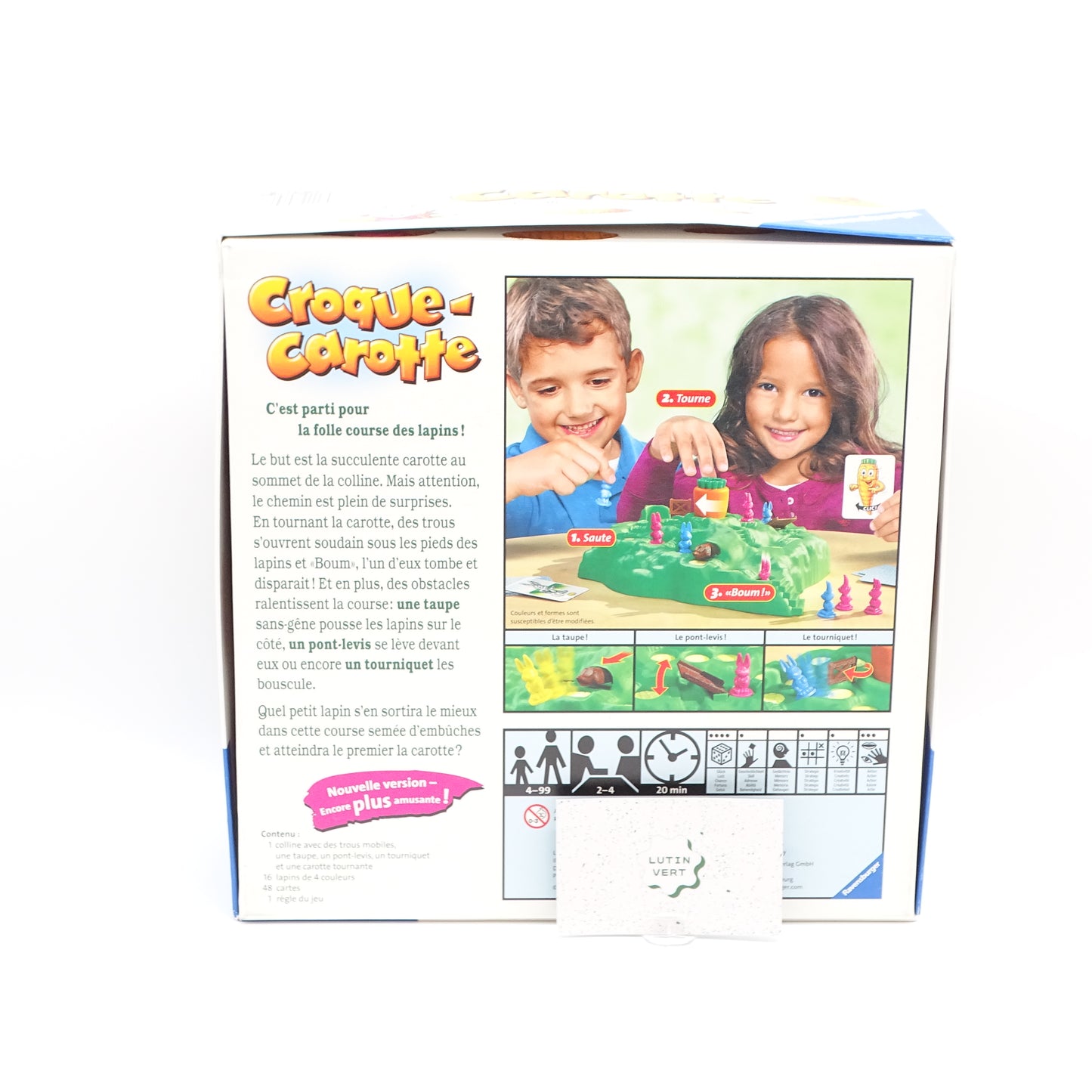 Jeu de société « Croque carotte » d'occasion RAVENSBURGER - Dès 4 ans | Ref 14063