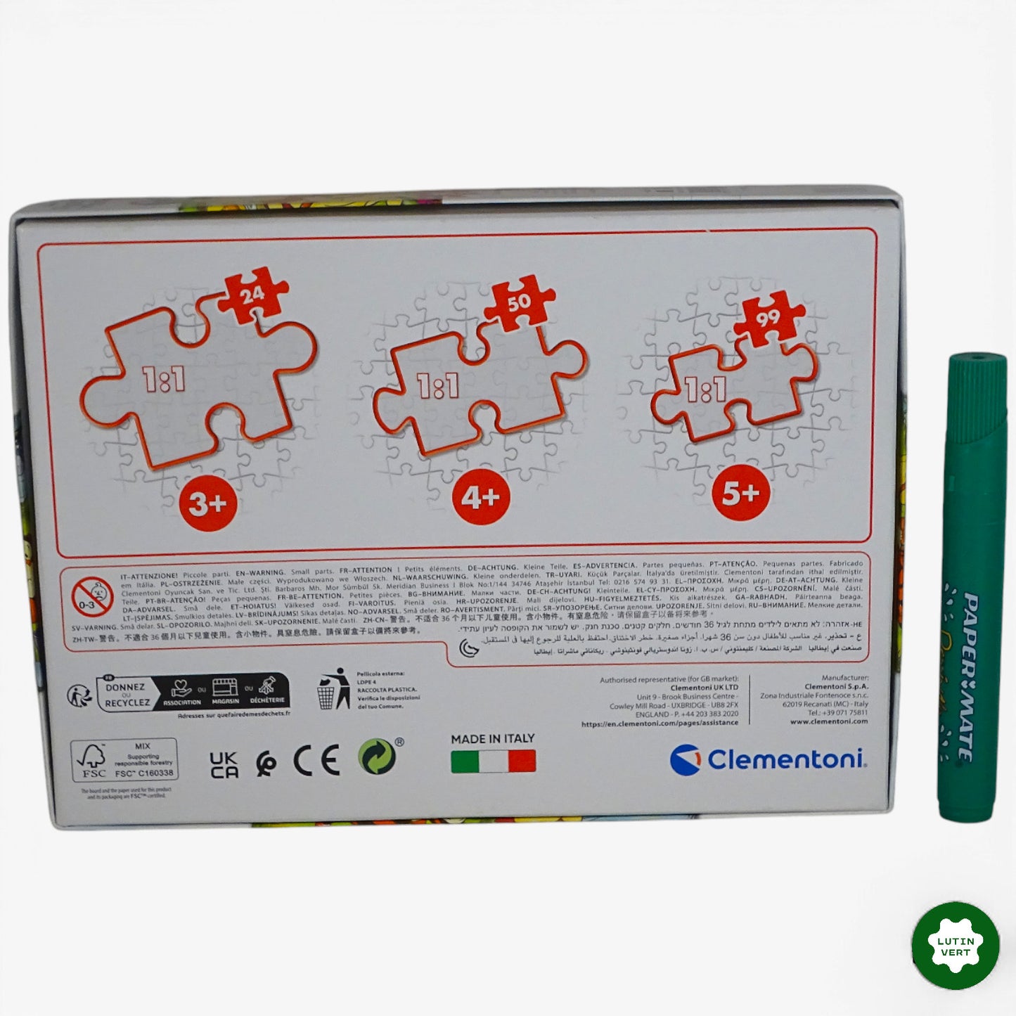 Puzzle Winnie the Pooh  d'occasion CLEMENTONI - Dès 4 ans | Ref 10037