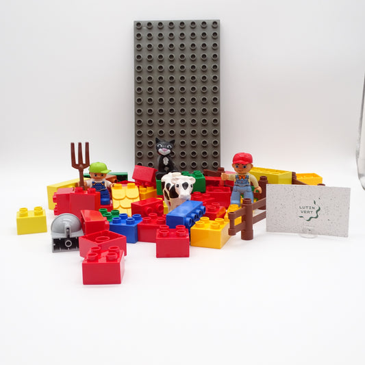Lot vrac Lego Duplo 500gr d'occasion LEGO DUPLO - Dès 3 ans | Ref 14073