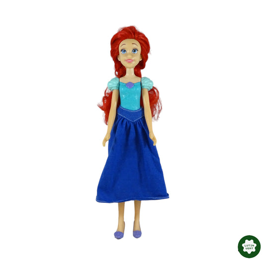 Poupée Arielle long cheveux rouge et robe bleu d'occasion HASBRO - Dès 3 ans | Lutin Vert