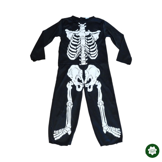 Squelette Combinaison noir d'occasion  - Dès 4 ans | Lutin Vert