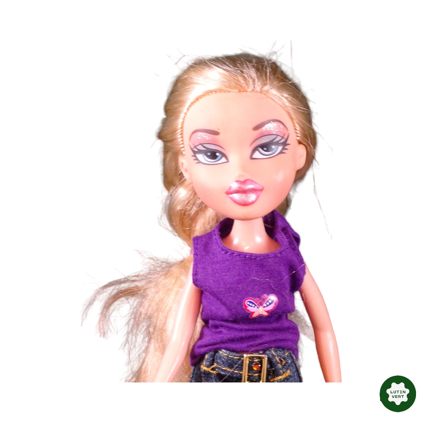 Poupée Bratz 2001 T-shirt violet  d'occasion  - Dès 3 ans | Lutin Vert
