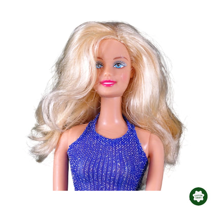 Barbie 1998 Robe bleu et talons noir d'occasion MATTEL - Dès 3 ans | Lutin Vert