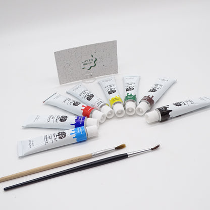 Lot de 8 tubes de peinture à l’huile  d'occasion NATURE ART - Dès 6 ans | Ref 14121
