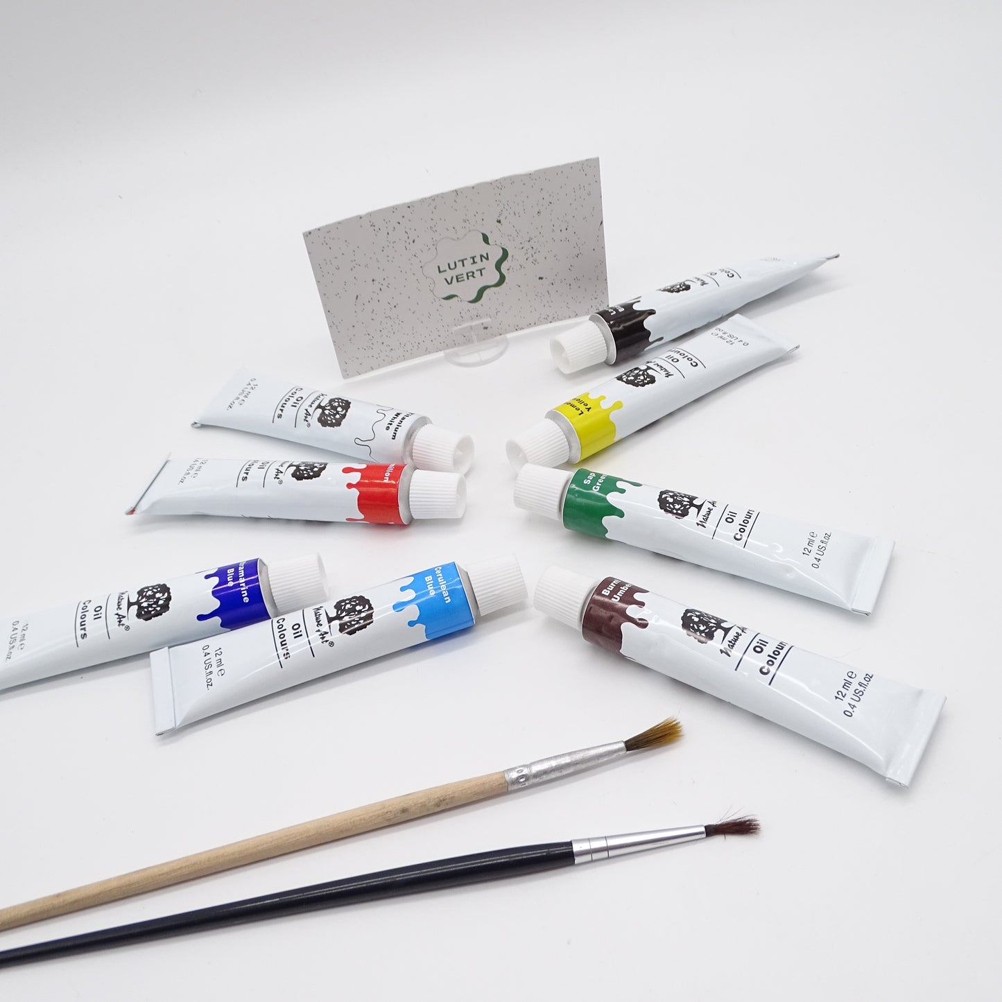 Lot de 8 tubes de peinture à l’huile  d'occasion NATURE ART - Dès 6 ans | Ref 14121