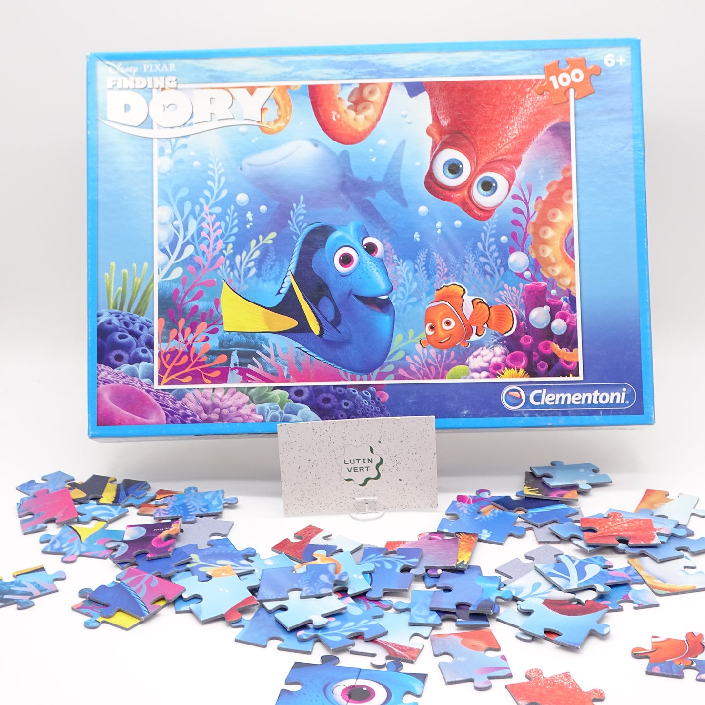 Puzzle 100 pièces Finding Dory Disney Pixar d'occasion CLEMENTONI - Dès 6 ans | Ref 14142