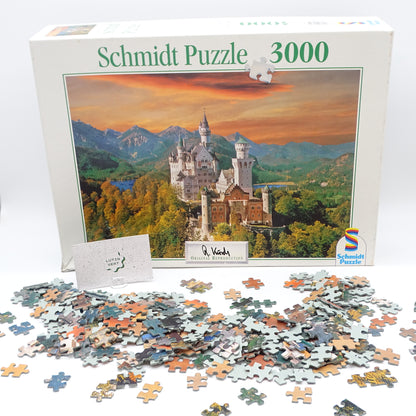 Schmidt Puzzle 3000 pièces Château de Neuschwanstein d'occasion SCHMIDT - Dès 12 ans | Ref 14146