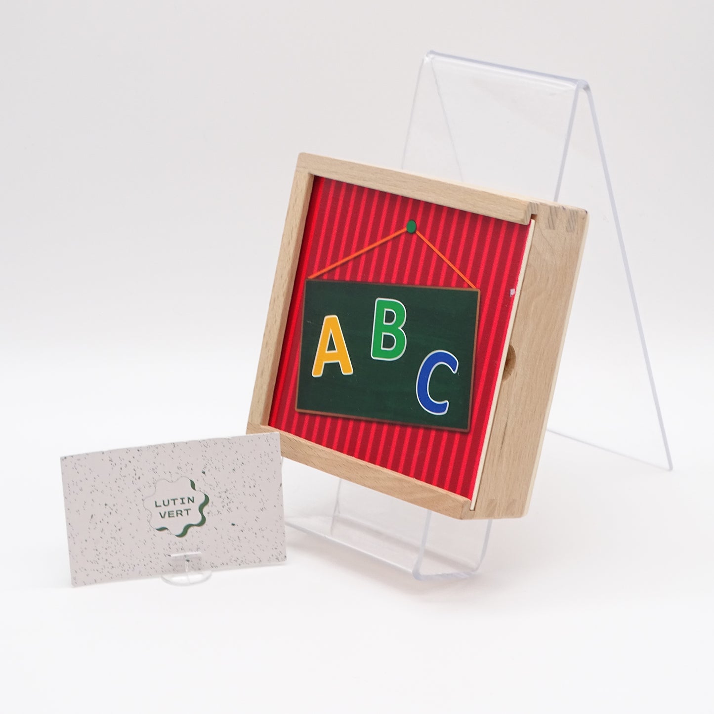 Boite d’apprentissage « Lettres » en bois d'occasion PLAYTIVE  - Dès 5 ans | Ref 14145