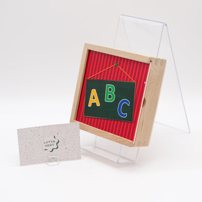 Boite d’apprentissage « Lettres » en bois d'occasion PLAYTIVE  - Dès 5 ans | Ref 14145