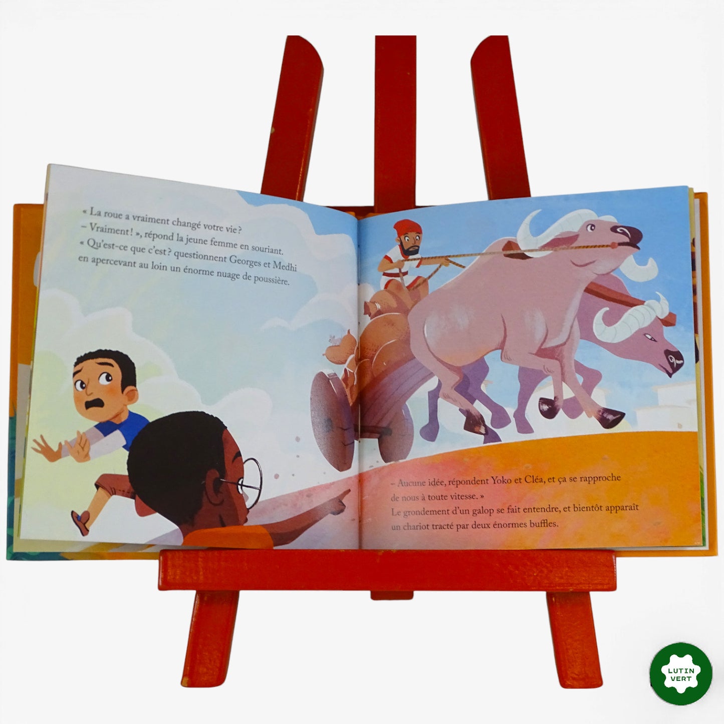 Livre jeunesse Les fabuleux pouvoir de la roue d'occasion HACHETTE JEUNESSE - Dès 3 ans | Ref 10111