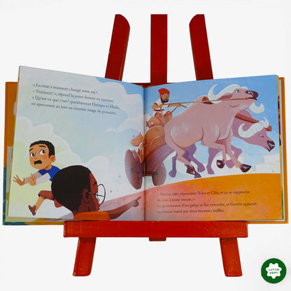 Livre jeunesse Les fabuleux pouvoir de la roue d'occasion HACHETTE JEUNESSE - Dès 3 ans | Ref 10111