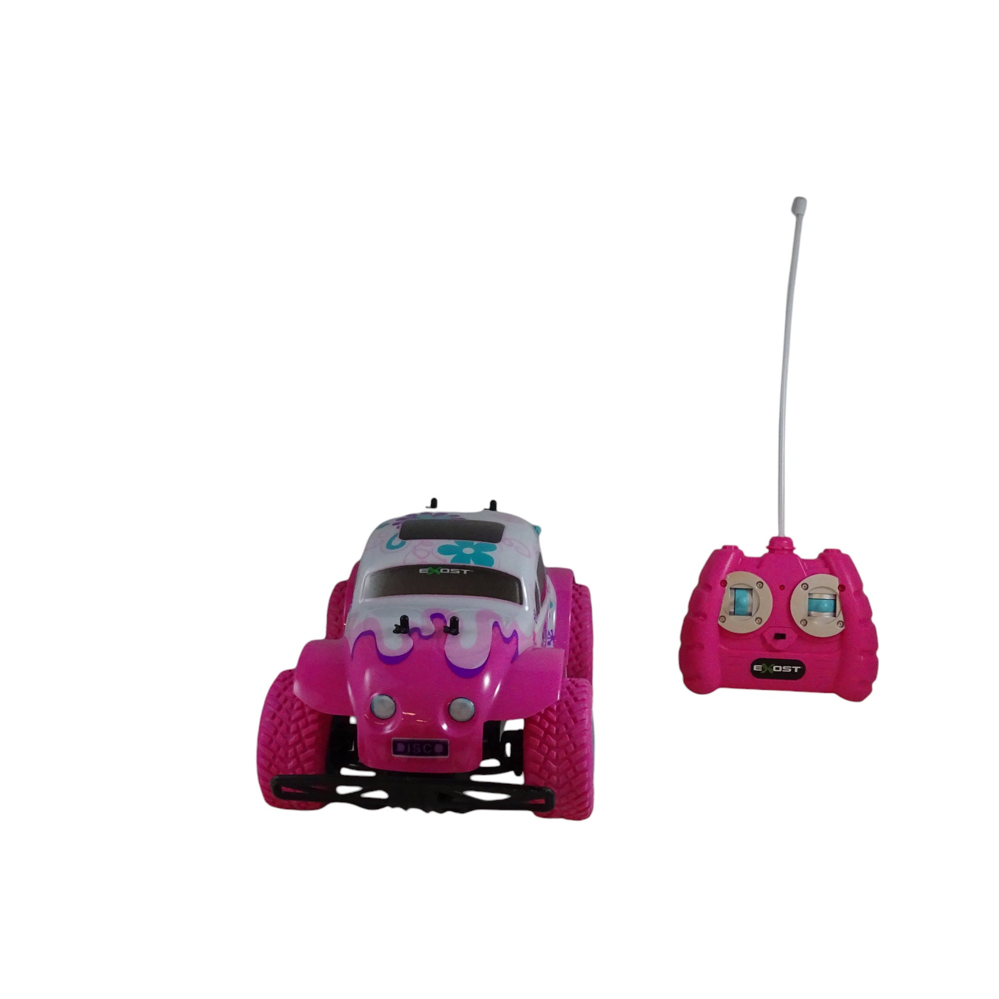 Voiture télécommandée Exost rose d'occasion SILVERLIT Dès ans