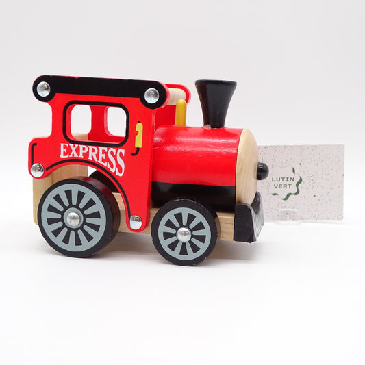 Locomotive bois vapeur d'occasion FIZZY - Dès 3 ans | Ref 14171