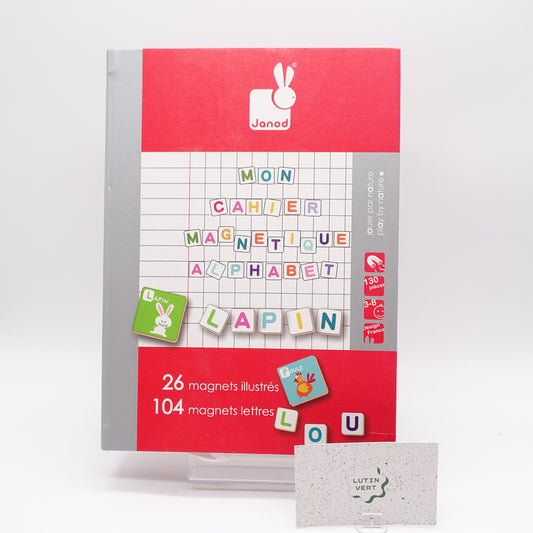 Mon cahier magnétique alphabet d'occasion JANOD - Dès 3 ans | Ref 14175