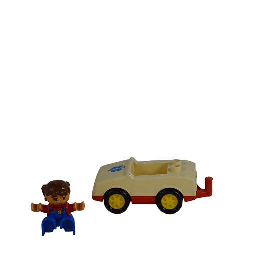Ambulance avec chauffeur Vintage d'occasion LEGO DUPLO - Dès 3 ans | Lutin Vert