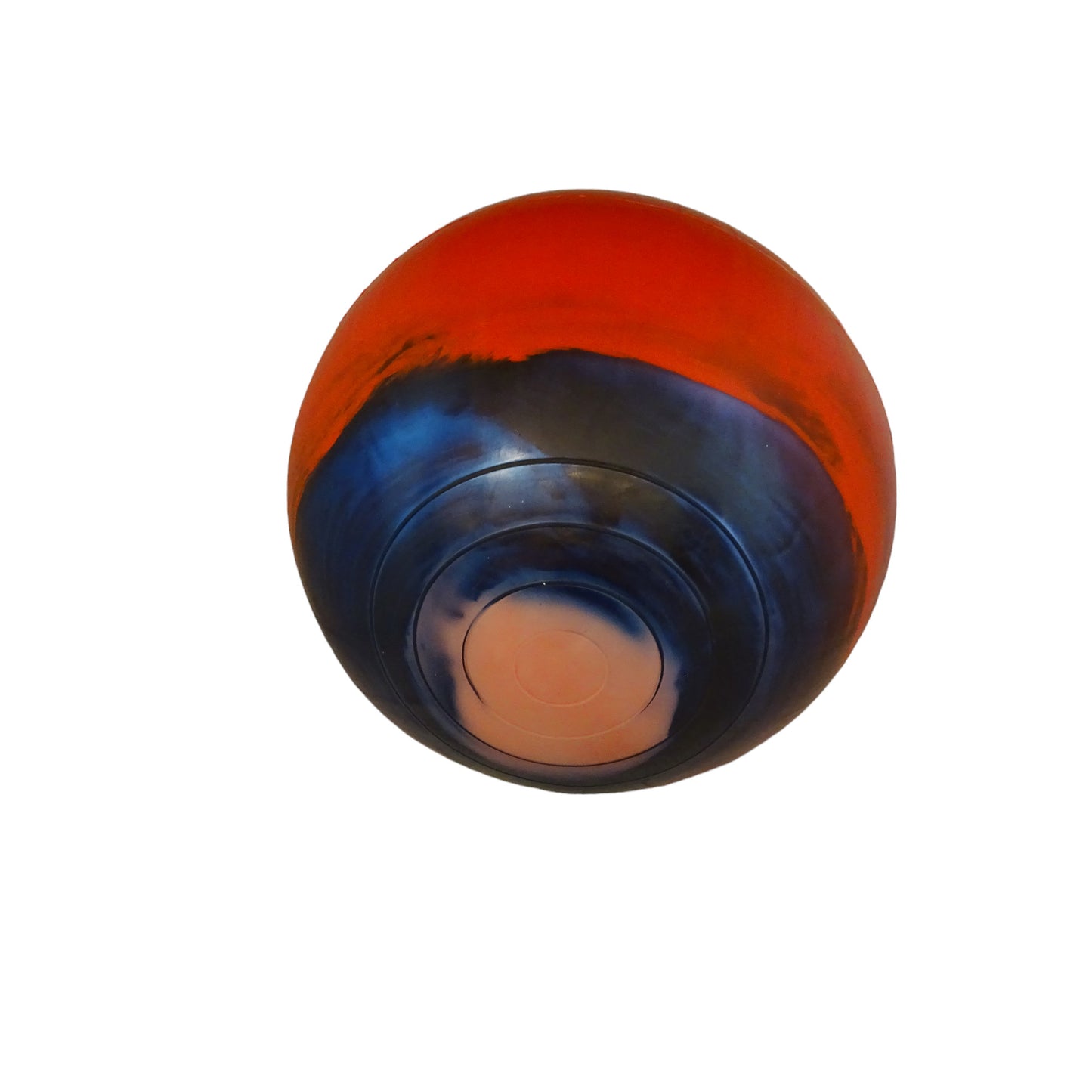 Ballon sauteur rouge, orange et bleu d'occasion  - Dès 3 ans | Lutin Vert