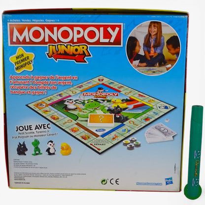 Monopoly Junior d'occasion HASBRO - Dès 5 ans | Ref 10133