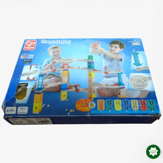 Quadrilla Marble Run Construction d'occasion HAPE - Dès 4 ans | Ref 10152