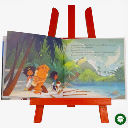 « Une aventure avec Robinson Crusoé » d'occasion HACHETTE JEUNESSE - Dès 3 ans | Ref 10146