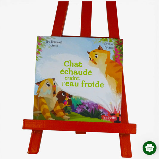 Livre jeunesse chat échaudé craint l’eau froide d'occasion HACHETTE JEUNESSE - Dès 3 ans | Ref 10114