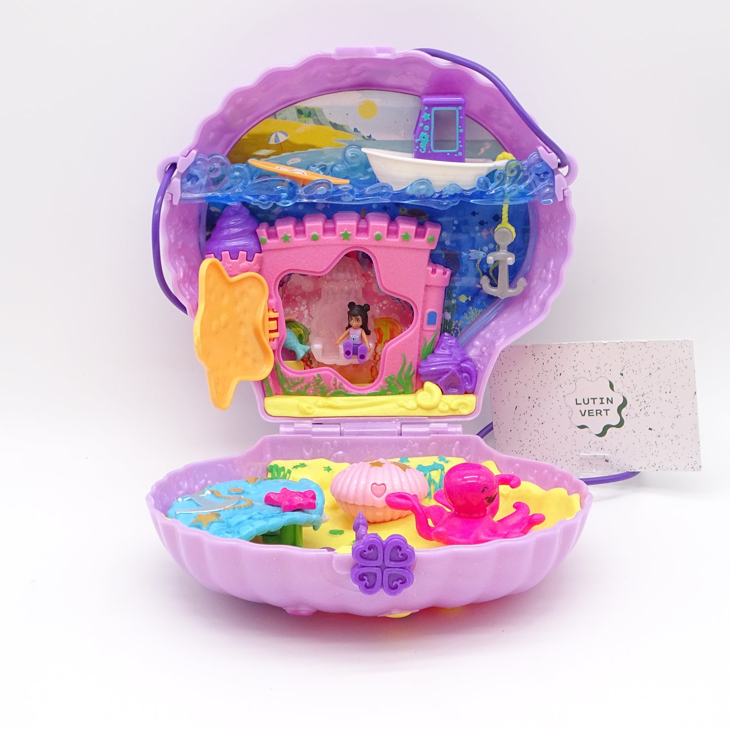Polly Pocket coquillage enchanté d'occasion MATTEL - Dès 4 ans | Ref 14205