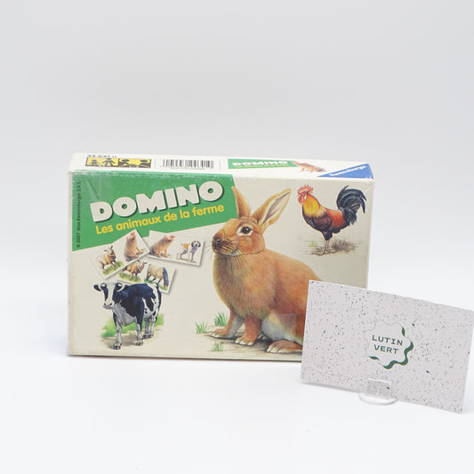 Domino les animaux de la ferme d'occasion RAVENSBURGER - Dès 2 ans | Ref 14211