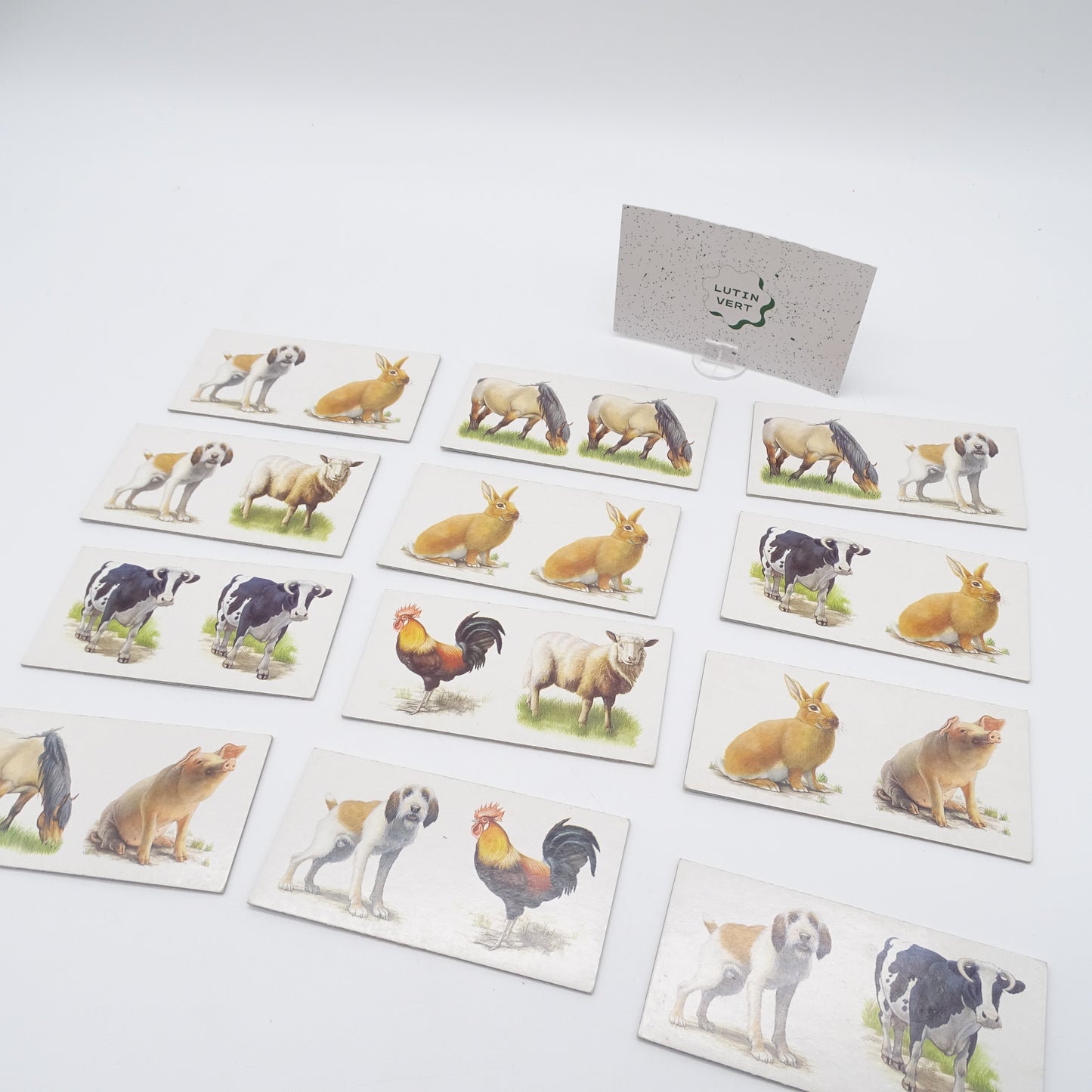 Domino les animaux de la ferme d'occasion RAVENSBURGER - Dès 2 ans | Ref 14211