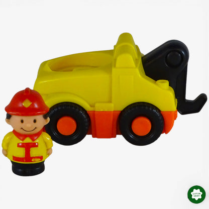 Dépanneuse et son conducteur d'occasion FISHER-PRICE  - Dès 3 ans | Ref 10215