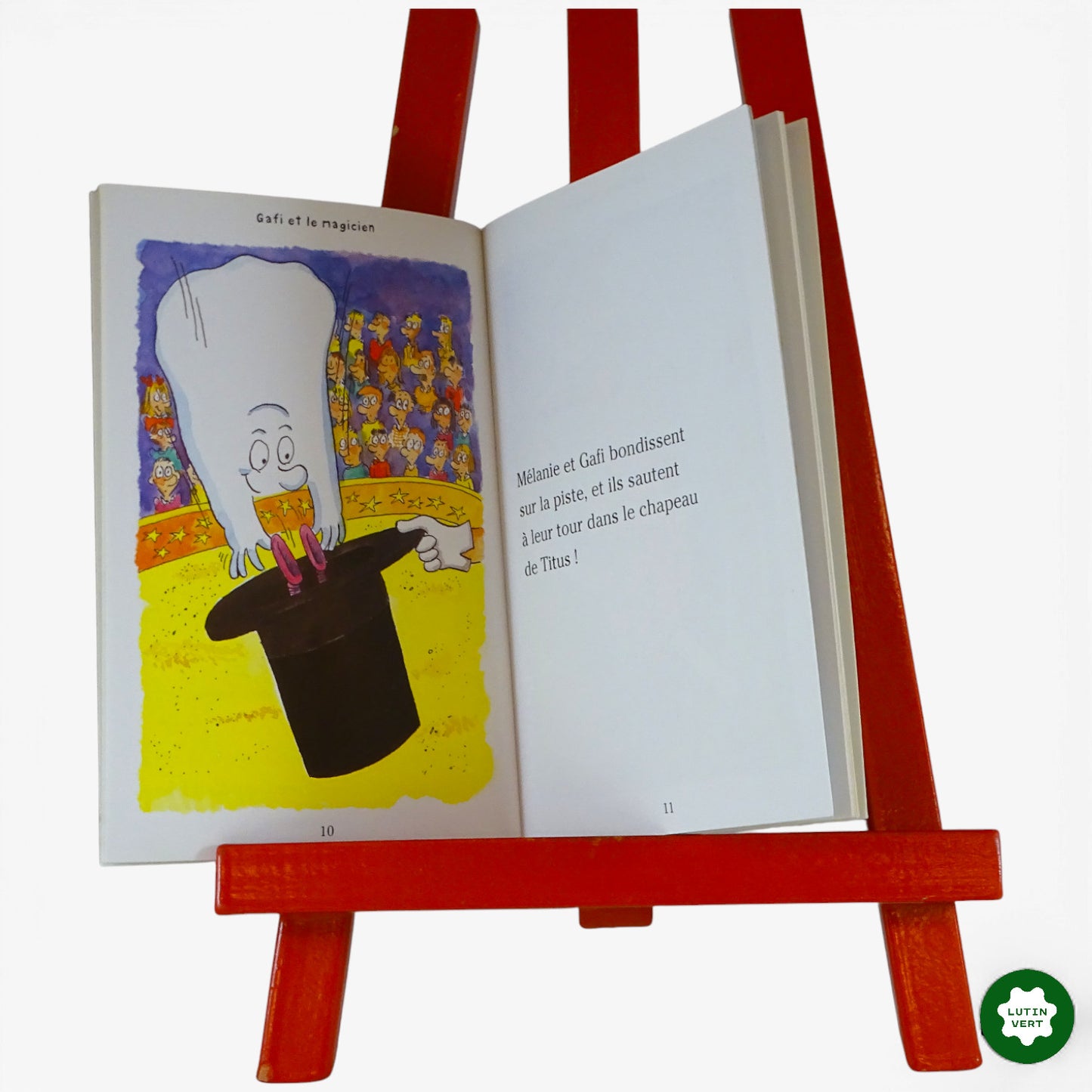 Livre Gafi et le magicien d'occasion NATHAN - Dès 3 ans | Ref 10193