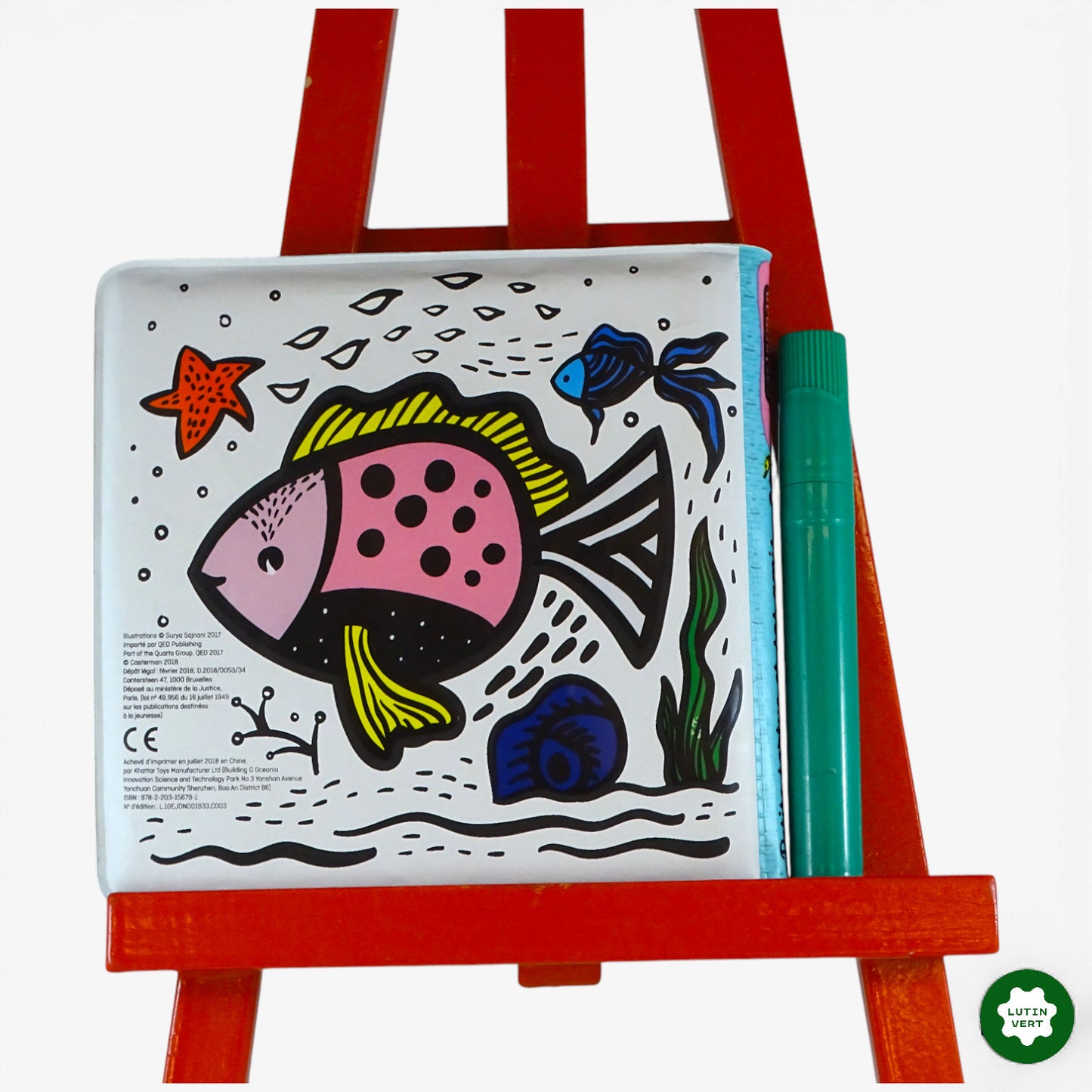 Imagier de Bain « Petite tortue et ses amis » d'occasion  - Dès 3 ans | Ref 10203