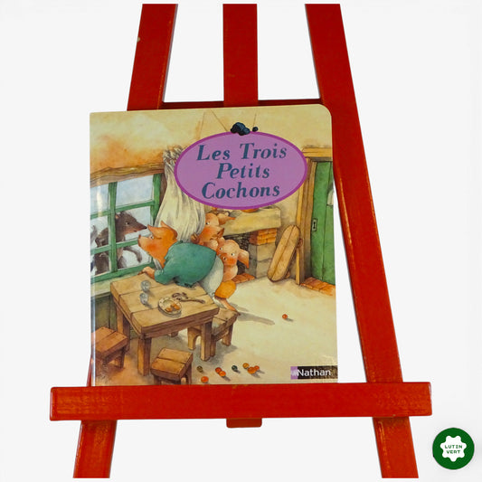 Livre Les trois petits cochons d'occasion NATHAN - Dès 3 ans | Ref 10191