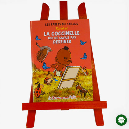 Livre Timek et La coccinelle qui ne savait pas dessiner d'occasion LA BROUSSE EN FOLIE - Dès 3 ans | Ref 10187